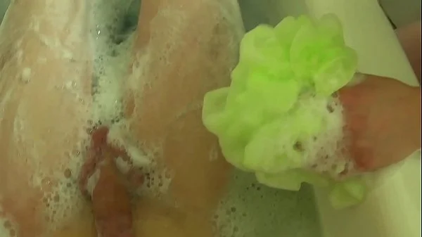 step Sister Gives stepBrother A Handjob In The Bath