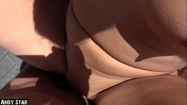 DEUTSCHE BLONDINE WIRD IM HAFEN ROTTERDAM VON ANDY-STAR GEFICKT