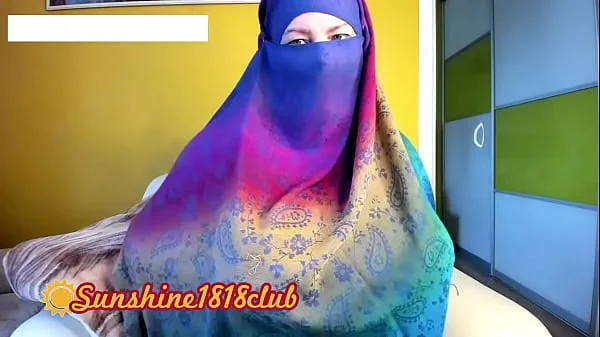 Middle East Hijab Muslim Arabic girl with big tits on cam recording November 2nd