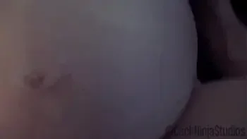 Pregnant Step Mom Has A Special Christmas Surprise FULL VIDEO ON RED - Kinzy Jo