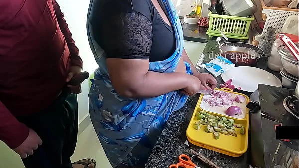 flashing and jerking infront of maid swathi in kitchen