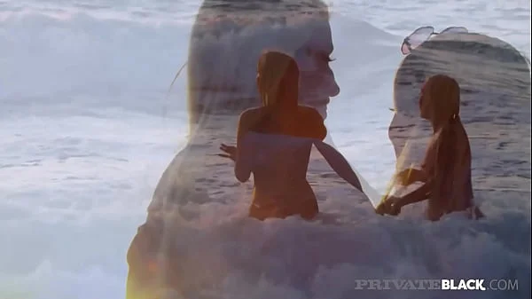 Private Black - Marica Chanelle And Chrystal Sinn Ride 2 Ebony Shafts!