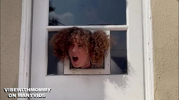 Jewish Stepsister Stuck in Doggy Door I Must Anal Bang Her To Free Her-Double Creampe-VibeWithMommy