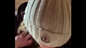 Had a little fun with a big hard cock before skiing