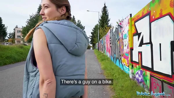 Public Agent She's taken to a hotel where she is fucked hard by a big white cock