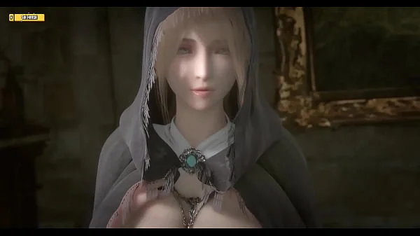 Hentai 3D (V119) - Young big boob nun and the knight