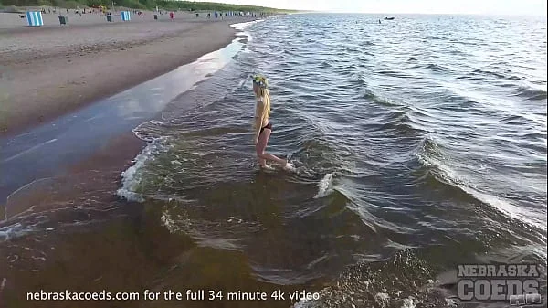 public beach masturbation with jesse empera