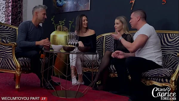 WeCumToYou - Nervous Swinger Couple Shown How It's Done