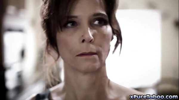 Two sexually frustrated Alex Jett and Ricky Spanish are sick and tired of their grief-stricken stepmom Syren De Mer and decide to fuck her!