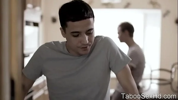 Two stepbrothers take care of the stepmom