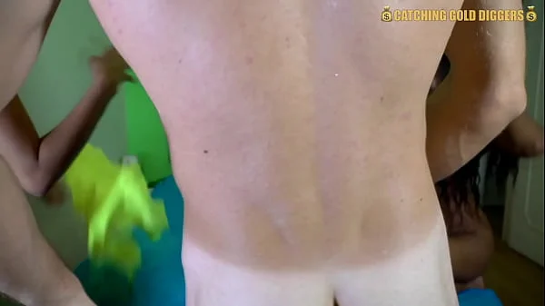 Amazing Threesome Sex With Two Big Booty Brazilian