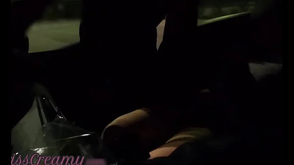 Dogging my wife in public car parking after work and a voyeur fucks her pussy until she cums 02 - MissCreamy