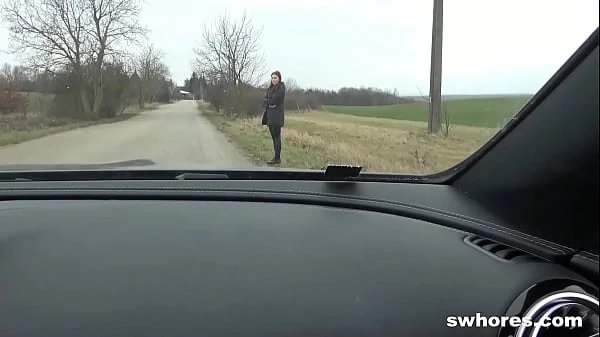 Fucked in the Trunk of a Car for some Cash