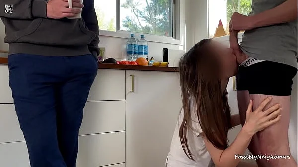 Husband Watches Wife Geting Fucked and Creampied