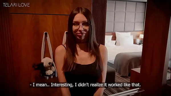 Hot brunette get massive cumshot