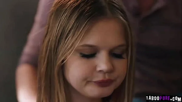 Penny Barber and Seth Gamble having threesome fuck sesh with their new sitter Coco Lovecock