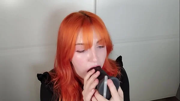 Deepthroat And Throatpie Antics   Heavy Sucking Action