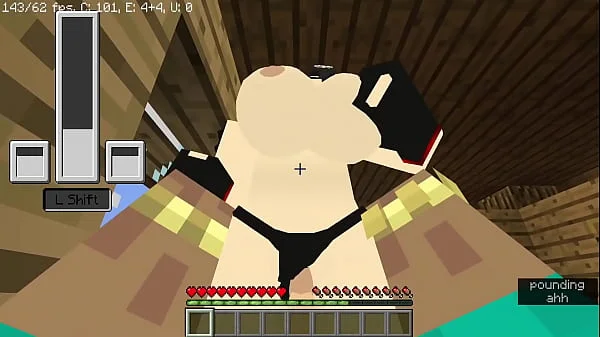 Steve comendo a gótica quadrada