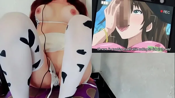 Reaccionando y masturbandome con Hentai Kanojo wa Dare Ep. 1