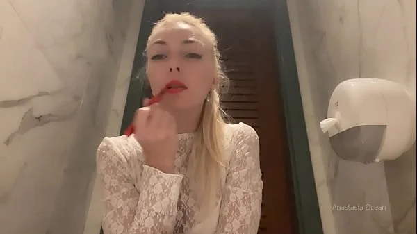 Blowjob in public restaurant's restroom. Casual sex with stranger. Hotwife’s revelation. Ep. 2.