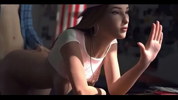 Mega realistic 3d animation sex beautiful girl