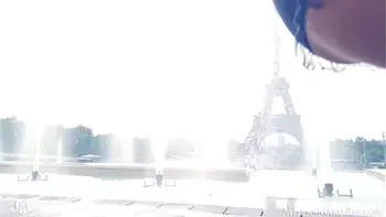 Melena Maria Rya Public Outdoor in Paris