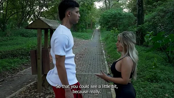 I Fucked a Stranger I met in the park and he turned out to be my Stepbrother, my Stepmom let me know when I got home! Naty Delgado and Danner Mendez