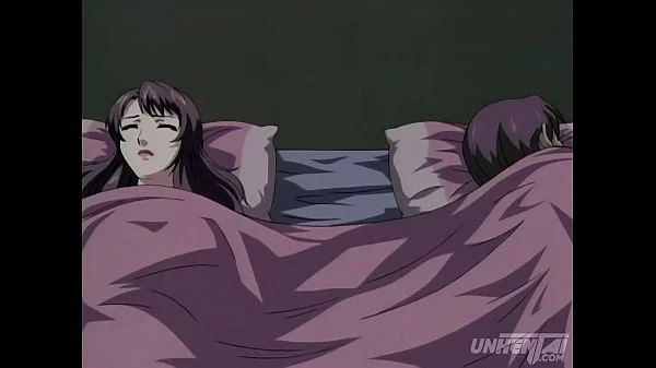 Step Mom & Step Son Fucking while her Husband Resting | Uncensored Hentai [Subtitled]