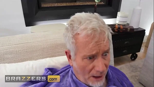 Old Guy Jay Crew Is Lucky To Have His Fuck Buddy Katie Morgan & His Nurse Sharing His Hard Dick - BRAZZERS