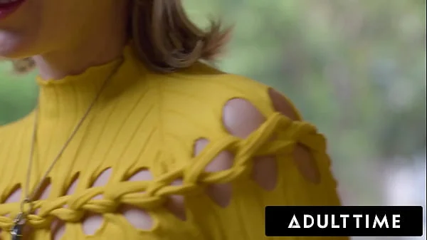 ADULT TIME - Petite Aiden Ashley Lets Handsome Match Creampie Her On Their First Date FULL SCENE