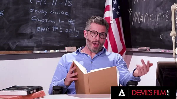 DEVILS FILM - Naughty Student Katie Kush Does Everything To Get Great Grades From Her Teacher