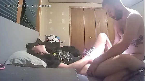 Slut Wife Finds Hidden Cam and Begs For Sex