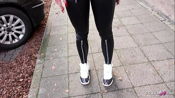 GERMAN SCOUT - Skinny Crazy Redhead Teen Dolly Dyson get Rough Fucked at Model Job