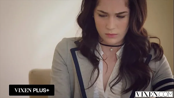 VIXENPLUS Hot Student Fucks Teacher