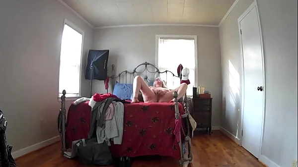 Hidden Camera - Step Mom Comes Home From Shopping, Tries On New  Clothes And Masturbates!