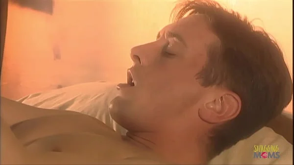 After the super sensual kissing as foreplay he came into this beautiful brunettes nasty mouth.