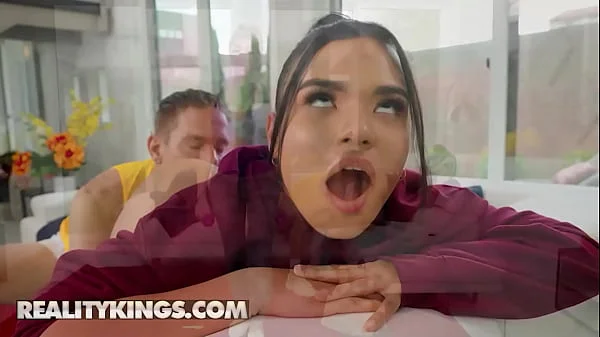 Summer Col Sucks Her Pen To Tease Mick Before She Grabs His Dick Behind Her Mom's Back - REALITY KINGS