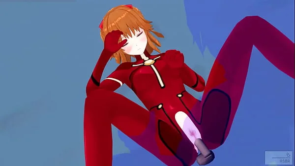 無修正ツンデレ・アスカ　エヴァ　初体験　ASMR