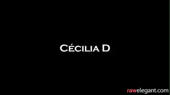 Elegant euro maid getting her pussy drilled