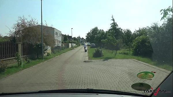 Blondie Used as a Pick Up Slut and Left Naked on the Street