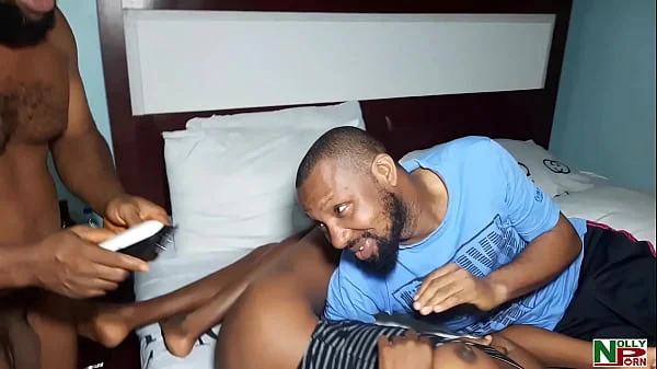 Krissyjoh Uses His Girlfriend To Entertain His Friend who Visited Him For Holiday