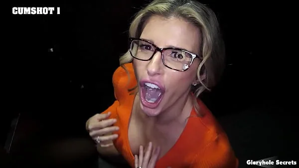 GloryholeSecrets - Petite Blondie Puts Cocks In Her Mouth At The Gloryhole