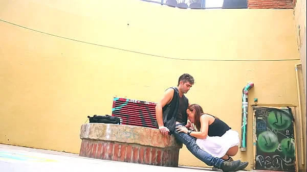 I had sex in Barcelona Streets!! - Public