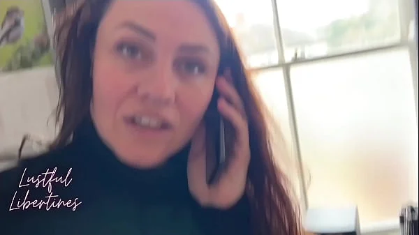 Creampie Stepmom while she takes a work call