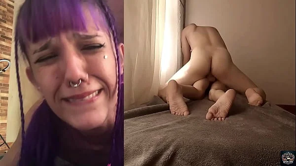 Alt Submissive Bitch, CRIES in pile driving - HARD ANAL Fuck