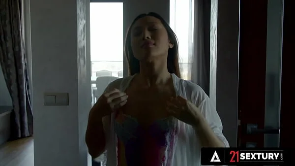 21 SEXTURY - Hot Asian May Thai Gets Her Shaved And Wet Pussy Pounded By A Big Cock