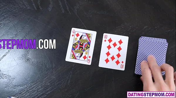 Hot MILF stepmom Cassie Del Isla ups the ante with poker