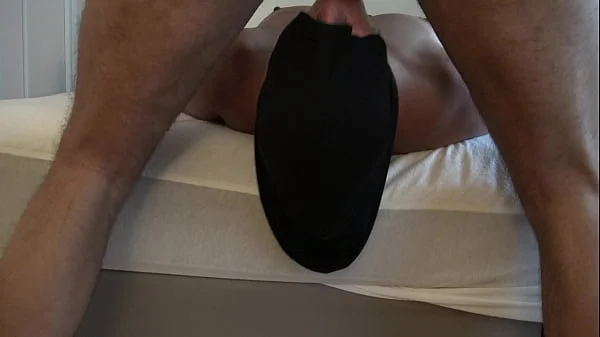 A Turkish hotel maid is NOT SCARED when a French guest face fucks her with his big dick