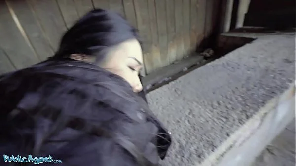 Public Agent Asian Alina Crystall fucked in abandoned building