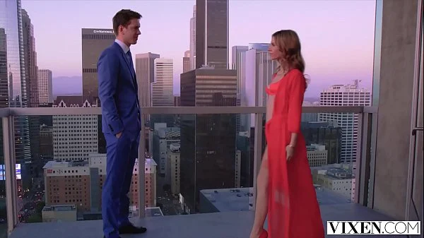 VIXEN Anya Olsen treats her man well